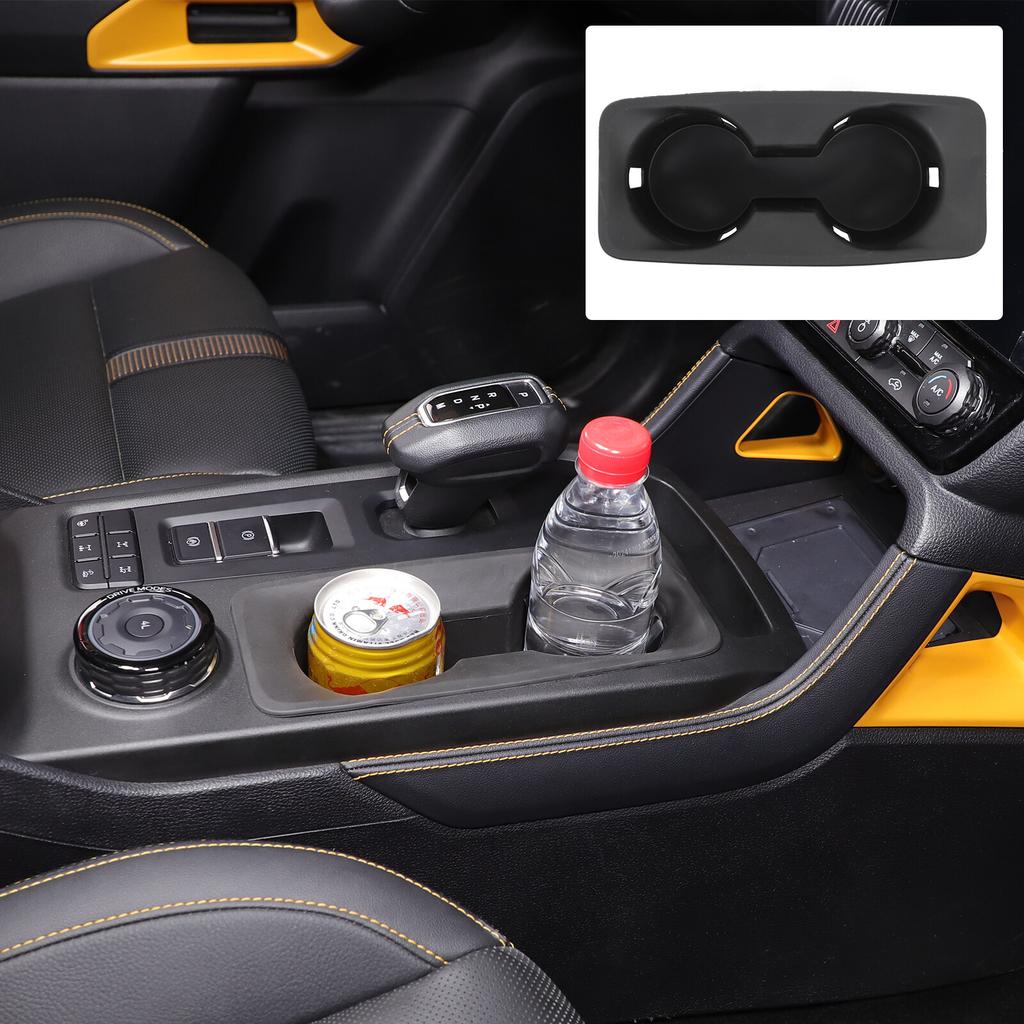 TPE Center Console Cup Holder Cover Trim for Ford Ranger T9 +