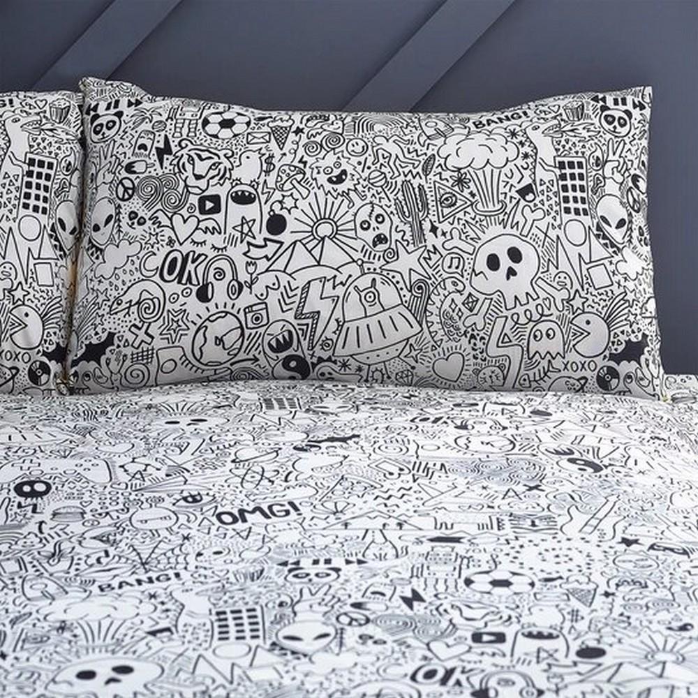 Style Lab Doodle Duvet Cover Set