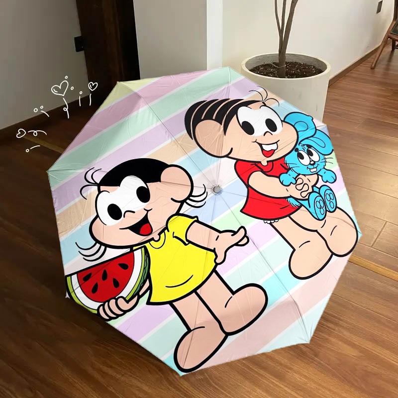 1pc Magali Themed High-quality Umbrella,Automatic Opening and Closing Umbrella,Multi-functional Umbrella G0811138