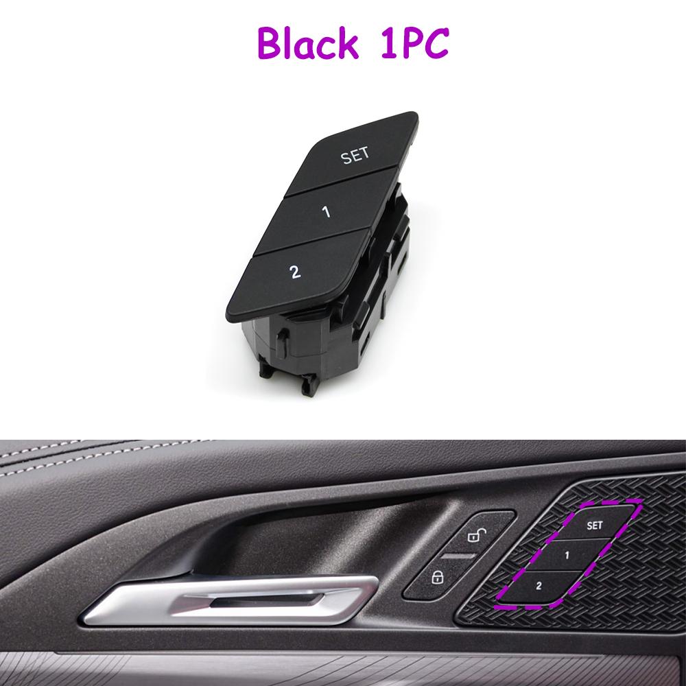 U06 U11 U12 U10 LHD Сборка кнопок памяти регулировки переднего левого сиденья автомобиля Для BMW 2 серии X1 X2 iX1 -2024 61315A02D55 Black 1PC