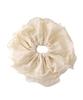VINGTAINE Chiffon Scrunchie Hair Accessory for Lightweight and Easy To Hair Women, Style, Tie, HS-210-IV