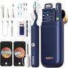 Ear Wax Removal Tool Camera Kit, Ear Cleaning Kit with Flexible Visual Ear Camera Otoscope, Portable Wireless Painless Ear Cleaner with Earwax Remove