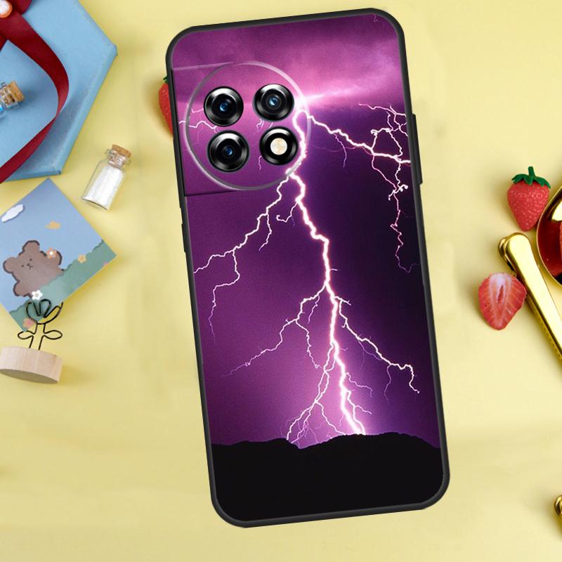 Sky Lightning Style Case For OnePlus Nord 5 CE 2 3 4 Lite N20 N30 OnePlus 15 12R 13R 13 12 11 10 10T 13T Cover