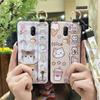Anti-dust Cartoon Phone Case For OnePlus 6/1+6 Dirt-resistant Kickstand Ring Protective Waterproof Cute Shockproof