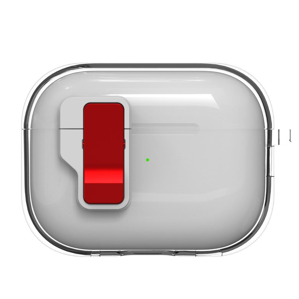 Applicable to AirPods1 Apple Bluetooth headset cover Magnetic automatic switch 1st generation pro1 transparent protective case Simple