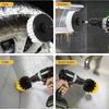 Hot Selling Drill Brush Set: 3-Piece + Extension Rod for Home & Car Cleaning, Customizable