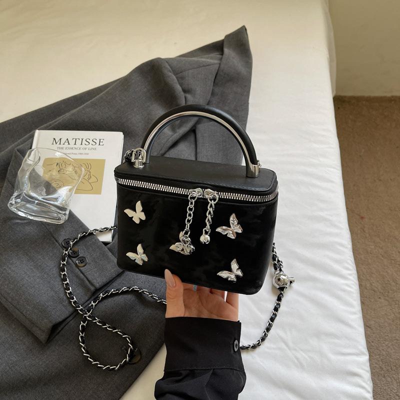 

Fashion niche bow women s bag new high-end small bag portable messenger commuter bag чорний