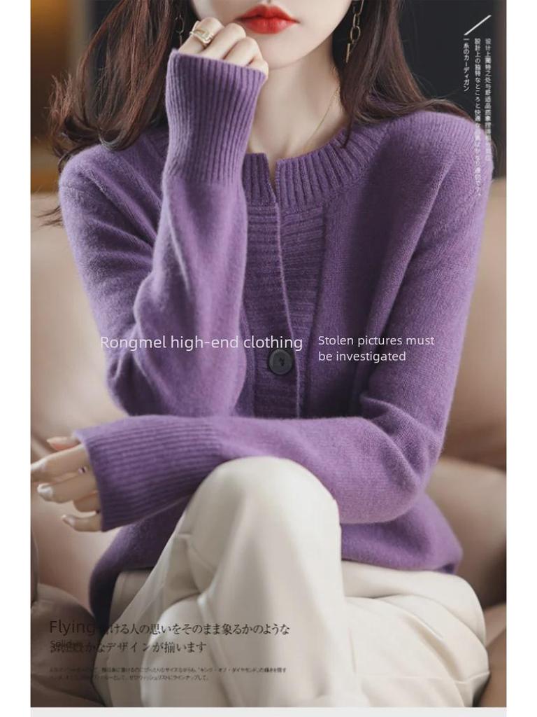 2024, cardigan retro, tricot largi, pentru femei, pentru începutul primăverii și toamnei