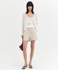 Lugkaeseuteu Sky Cotton Banding Shorts_Light Beige
