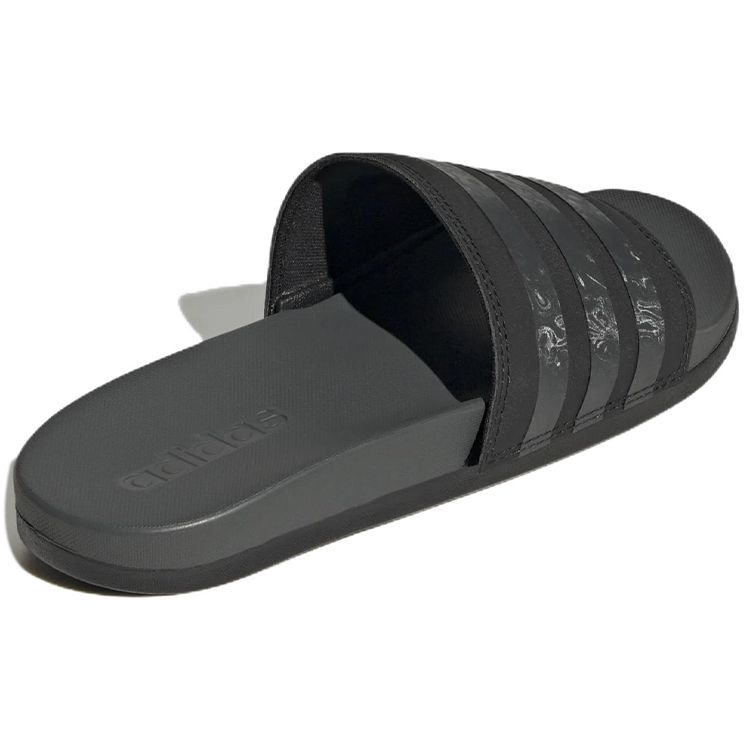 adidas Adilette Comfort Slides Core Black Grey Women Sneakers Grey-Six GX4303