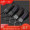 Car Sticker Hot 2025 Metal Leather Car Logo Key Chains Emblem Key Rings For BMW M X1 X2 X3 X5 X4 X6 X7 G30 G20 G32 G11 G12 F40 F