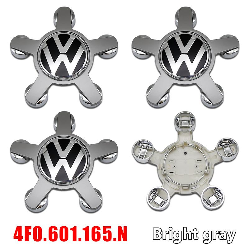 FD08-4pcs 135mm Volkswagen Car Wheel Center Cap Hub LOGO Covers Accessories For VW Golf Passat Tiguan Polo Jetta Beetle MK5 6 7 8