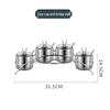 Hanlu 304 Stainless Steel Spice Jar Collection