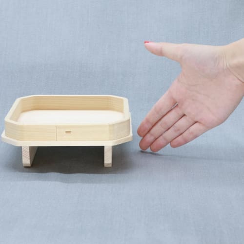 Kamidana no Sato Two-legged Sanpo 5-inch Natural