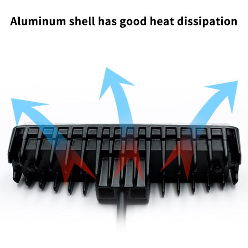 Led Forklift Lightstruck Safety Work Light Bar Red Flood Beam Danger Zone Warning Lamp Side Line Marker Lights