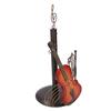 Paper Towel Holder Kitchen Countertop Iron Roll Dispenser Violin Shaped Stand Rack
