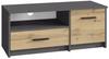 Tv Stand Bodo 1D1S Anthracyt-Wotan Tv Shelf Tv Chest Of Drawers