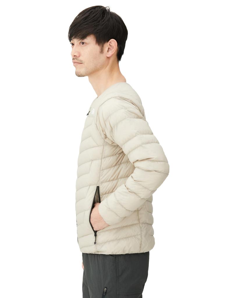 The North Face Thunder Round Neck and Warm Sand Size 2XL Men's Jacket, Water-Repellent, Photonic, Cold-Weather, [FW23] Taupe,