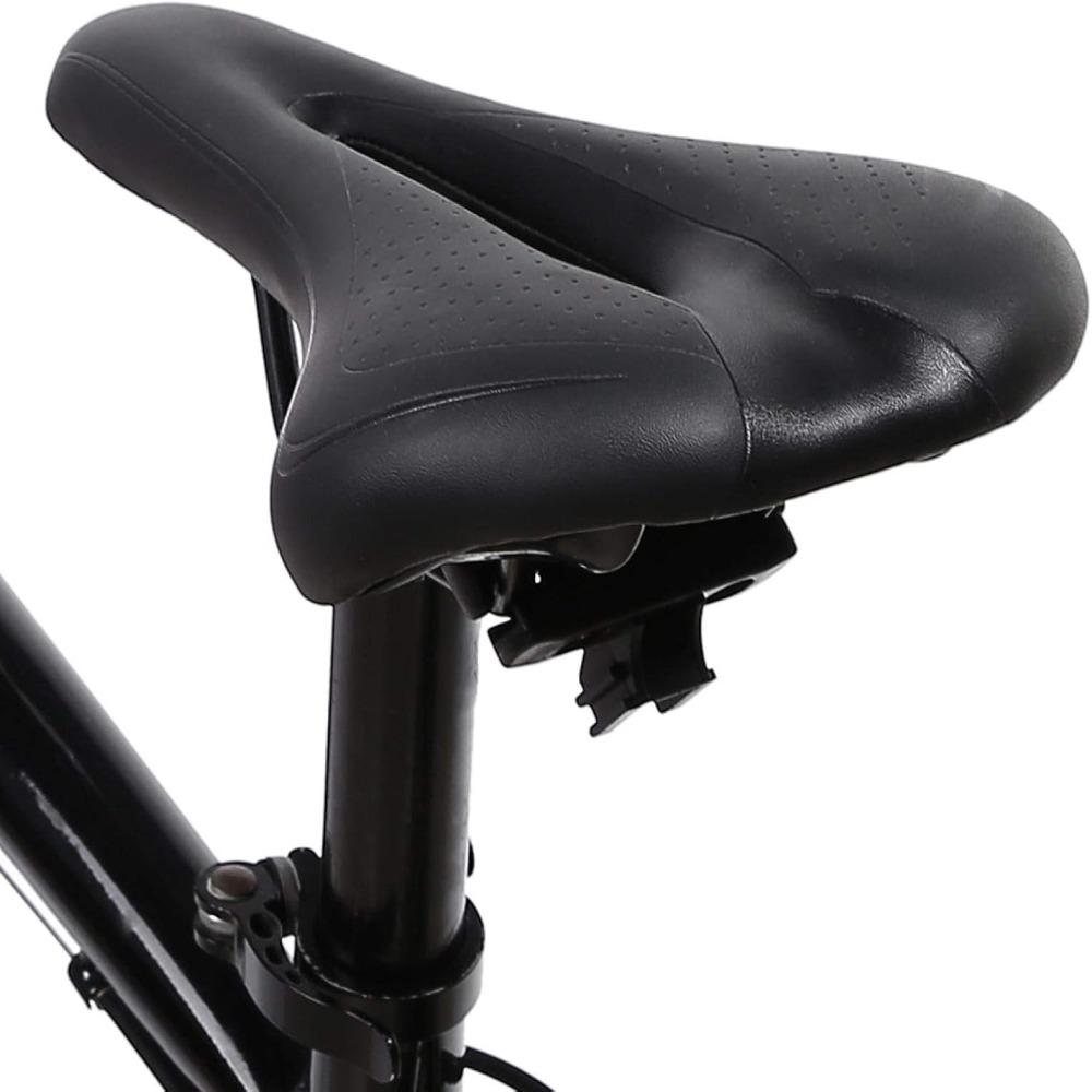 Black Bicycle Seat Cushion Breathable Racing Bike Seat Durable Bike Seat Replacement  Folding Bikes