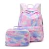 TINYAT T8008 Gradient Print Backpack Set