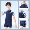 Boys' Swimsuit 2025: New Summer Split, Professional Training Gear for Children - Small, Medium, Large