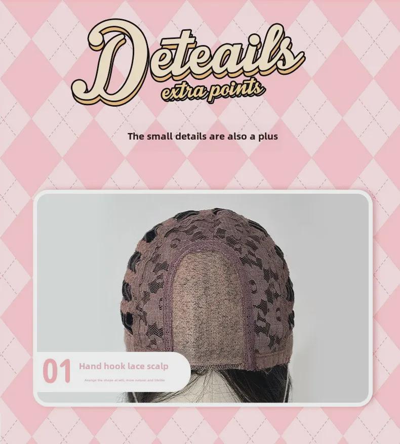 Siyu Wig: Lace Front Long Straight Hair – Natural Full Head Cover
