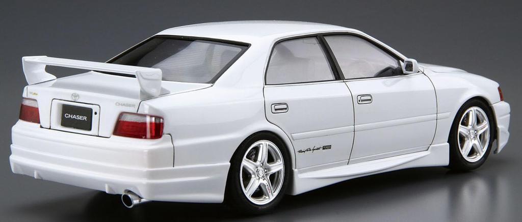 Aoshima Bunka Kyozai The Tuned Car Series 47 Toyota TRD JZX100 Chaser Plastic Model (AOSHIMA) 1/24 No. '98