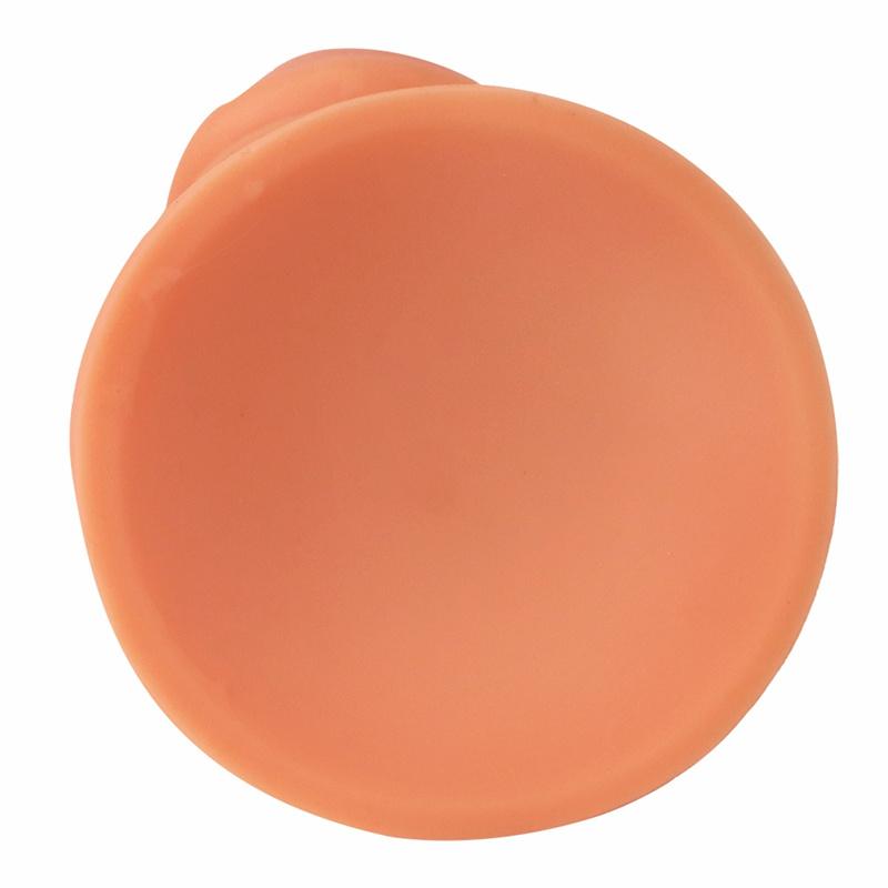Female Big Penis Liquid Silicone Simulation Fake Penis Thick and Long Eggless Sucker Anal Plug Masturbation Device