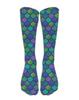 3D Animal Paw Mid-Calf Socks - Cartoon Print, Fun Hoof Design for Adults, Cat & Dog Styles