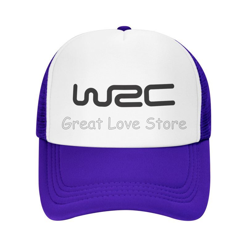 WRC World Rally Championship Mesh Baseball Cap Outdoor Sports Rally Car Racing Snapback Hat Summer Breathable Sun Visor Caps