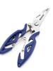 Multi-Functional Fishing Pliers: Lure Handling, Line Cutting, Hook Removal, Lead Cutting, and Line Tying Tool.