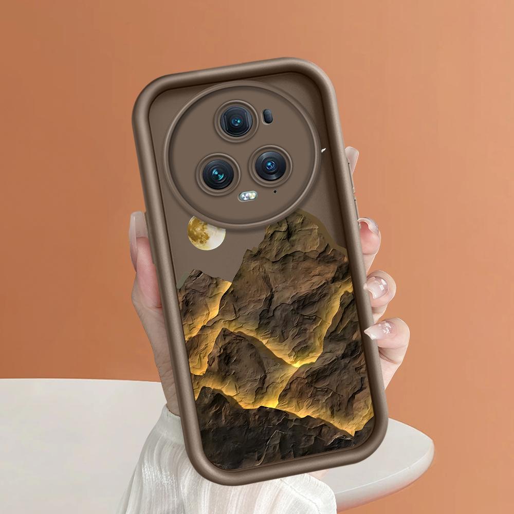 Weiches Silikon-Telefongehäuse mit quadratischem Leiterdruckmuster, vollständige Kameraabdeckung, stoßfeste Gummischutzhülle für Huawei Honor