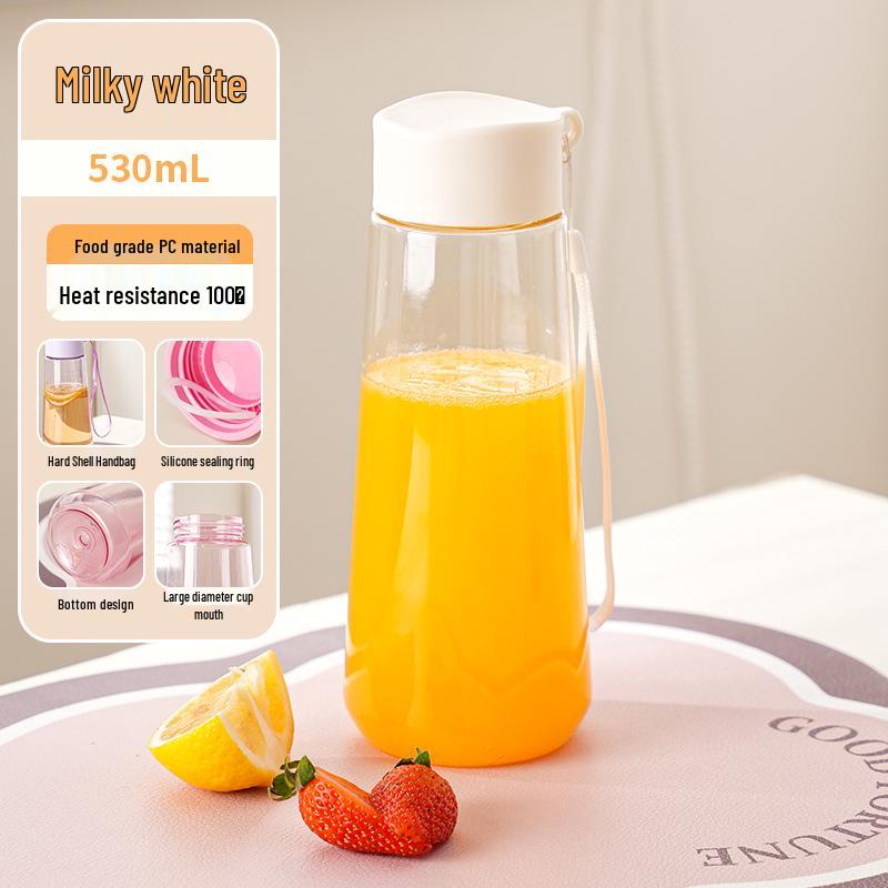 Stylish Petal Portable Outdoor Water Bottle - High Capacity & Lightweight 530ML