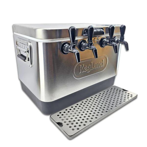 KegLand NukaTap Punisher / Stealth Bomber Edition Nerezová Pípa na Pivo Domácí Vaření Kuchyňské Potřeby Barové Nástroje