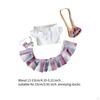 15 Cm Plush Doll Clothes DIY Girl Gift,Adorable,Plush Accessories Costumes Soft Stylish