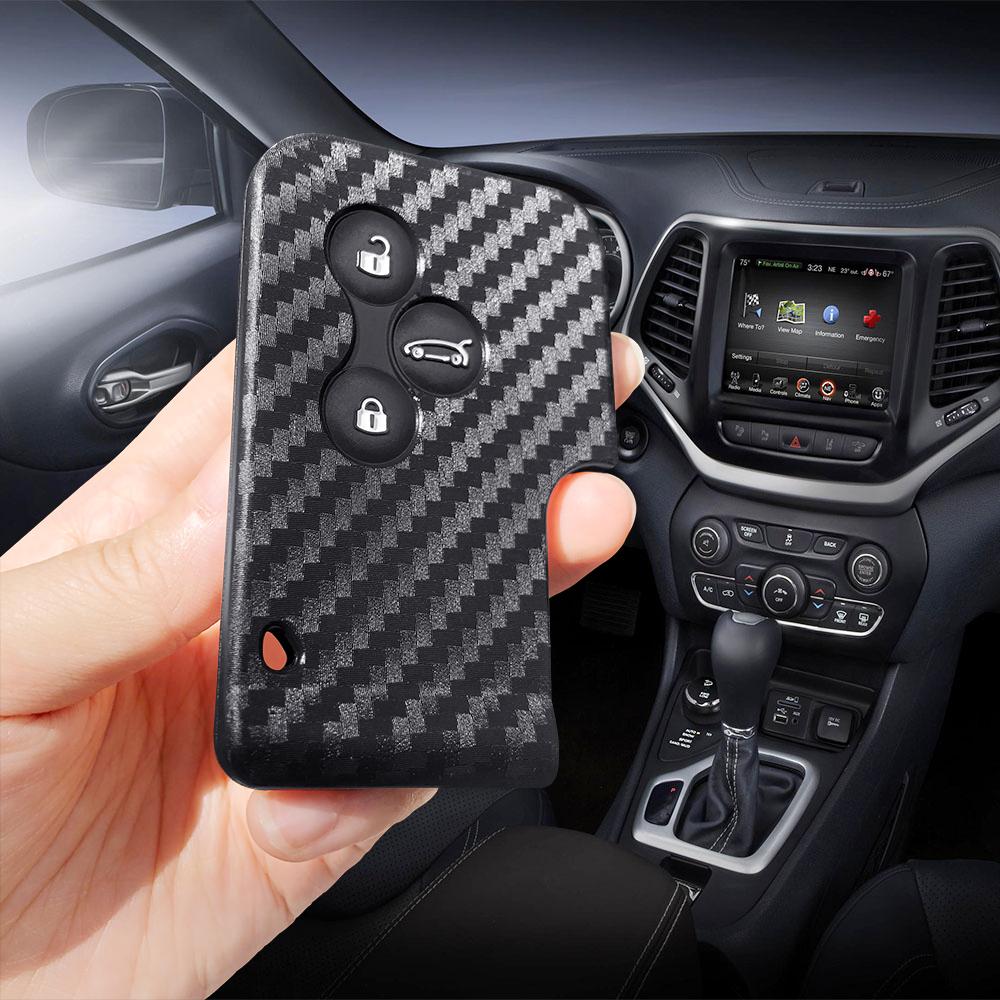 Keychain Protection For Renault Scenic 2 Megane Clio 4 Tula Region 2 Stage Zoe Cassone Logan Laguna Silicone Key Cover Holder
