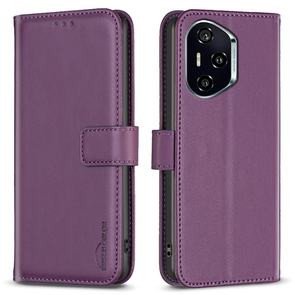 BINFEN COLOR BF17 Für Honor 300 Pro/300 Ultra Hülle Brieftasche Folio Flip Lederhülle