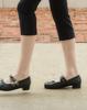 [Tagtraume] Gallo Square Toe Ribbon Two Buckle Mary Jane Sneakers Flats [Versand aus Korea] 100% Authentisch