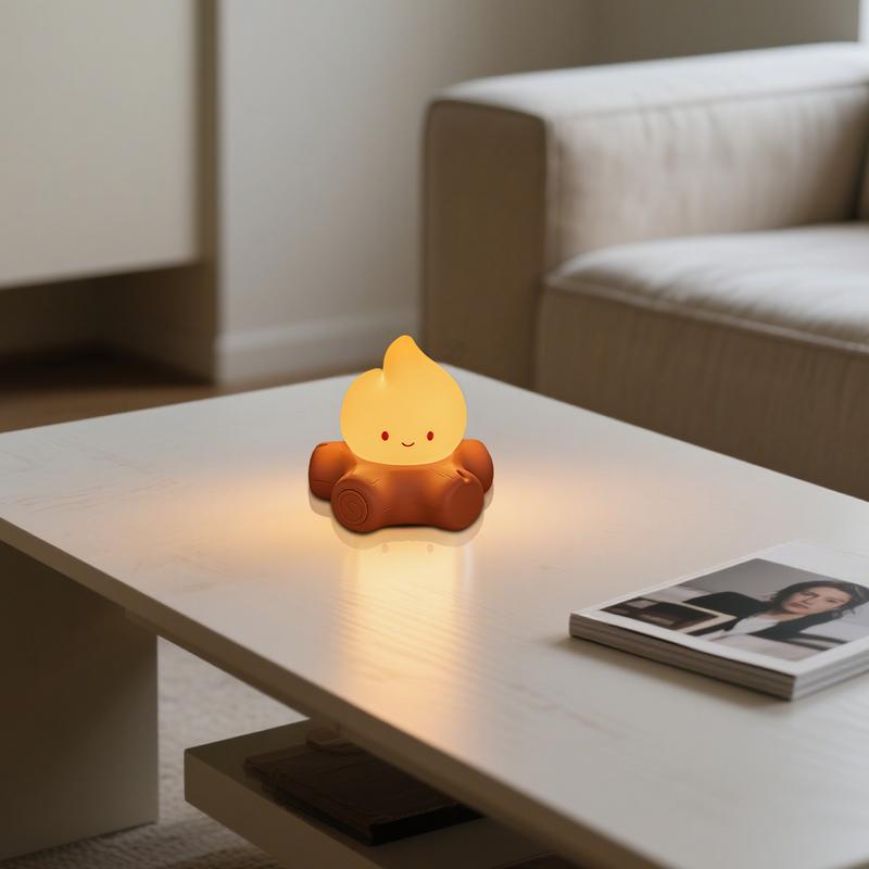 

Светильник-пламя, Ночник-костер, Перезаряжаемая настольная лампа, Настольные аксессуары, Домашний декор для гостиной, Уголок для чтения, Детская CHINA