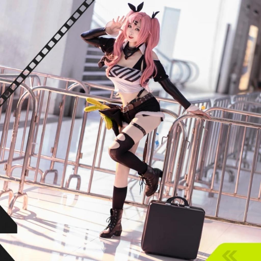 Nicole Demara Cosplay Costume Jeu Zenless Zone Zéro Nicole Cosplay Costume Collab Perruque Ensemble Complet Uniforme Carnaval Anime Halloween