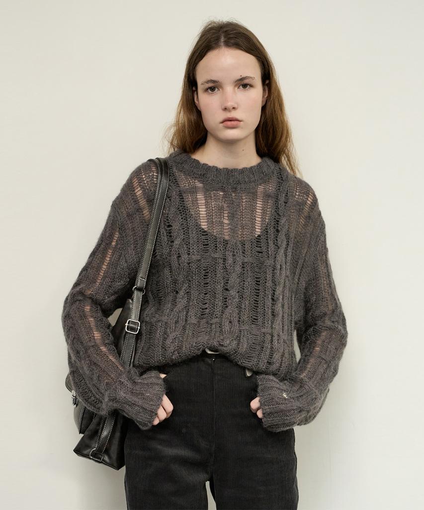 OUI MAIS NON Danish Wool Knit