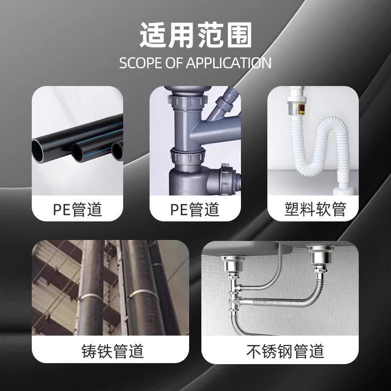 Pipe cleaning effervescent tablets, sewer toilet floor drain deodorant, bathroom sink deodorizing cleaner