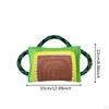 Dog Bite Pillow Portable Training Equipment Coarse Hemps Outdoor Pet Supplies Black