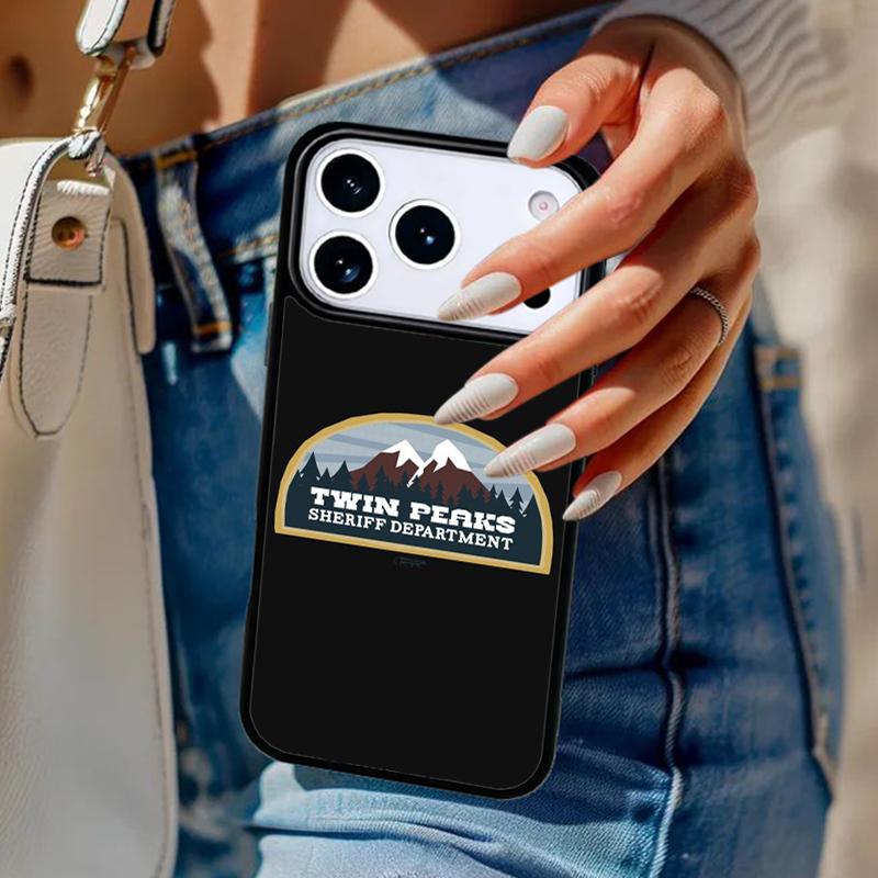 TV Series Twin Peaks Dale Cooper Phone Case For iPhone 17 Air 14 15 13 12 Max Cover For Apple 16e 11 Pro Max Plus Coque