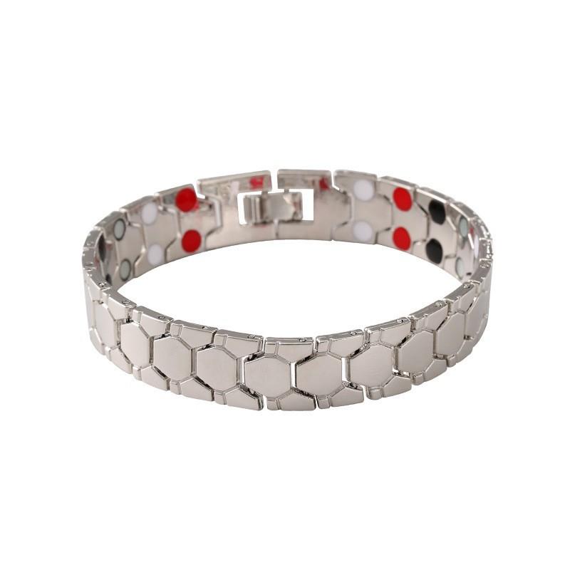 High-end Niche High-end Domineering Alloy Magnet Bracelet Men's Fashion Trend Jewelry