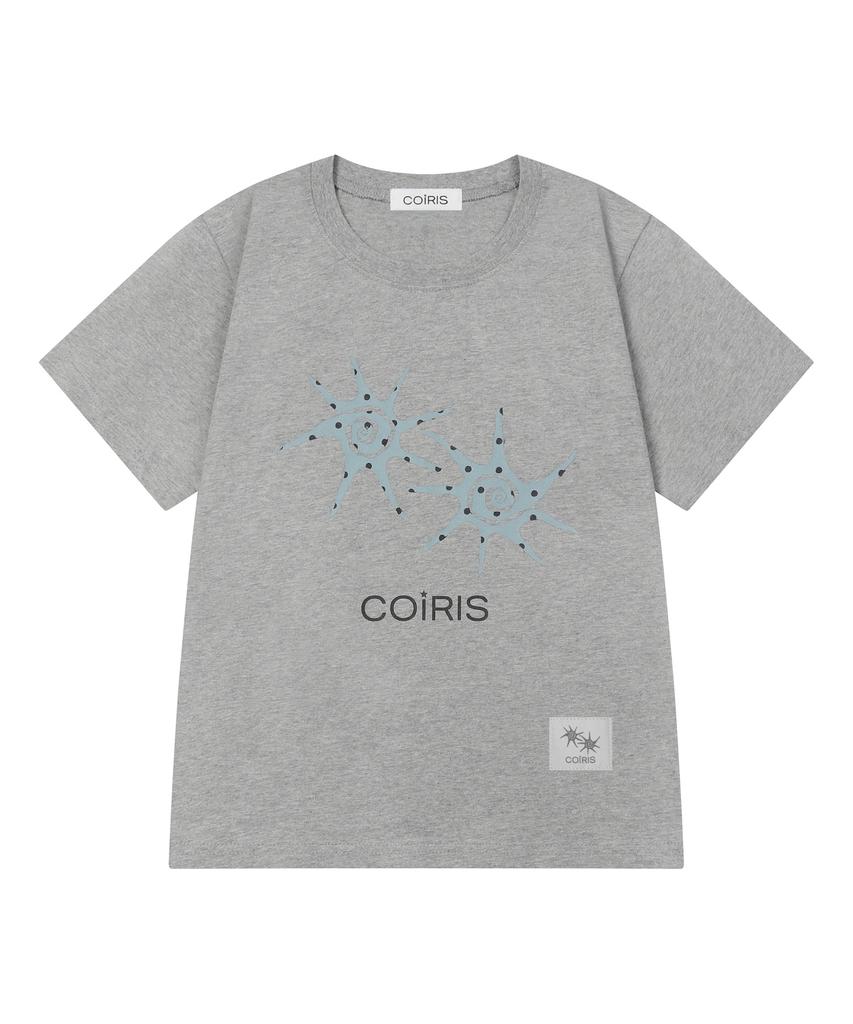 Koiliseu Doa Dot Color Logo Short Sleeve T-Shirt (3 Colors)