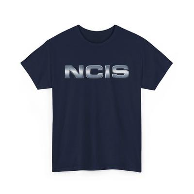 NCIS Printed T Shirt Naval Criminal Investigative Service Military Navy Marines