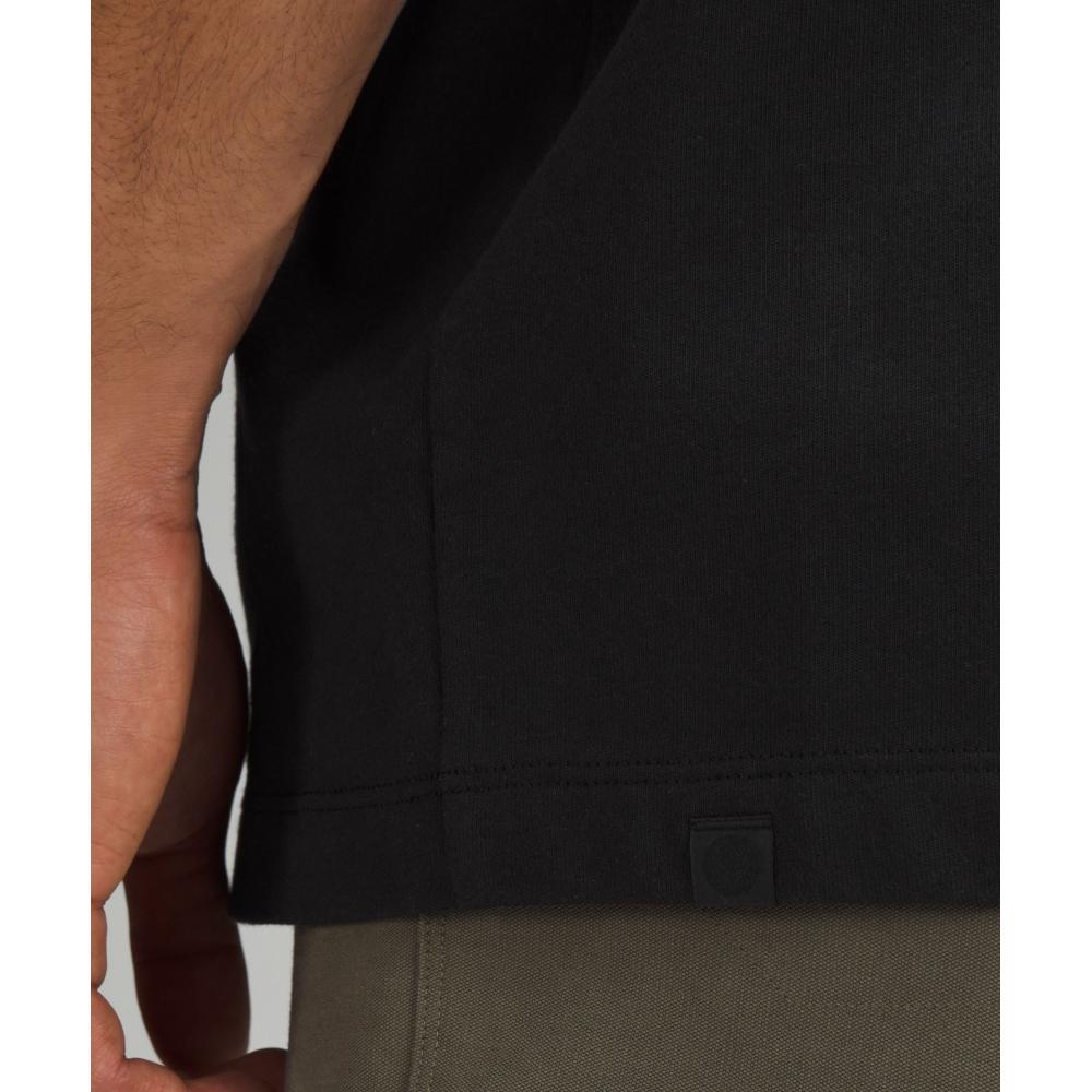 Lululemon HeavyweighT CoTTon Jersey T shirT Black