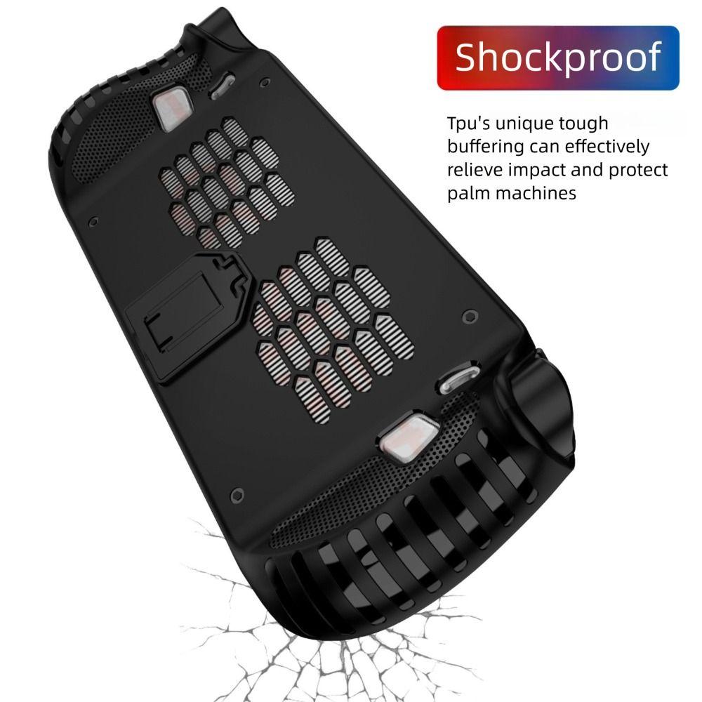 2025 TPU Handheld Game Console Case Soft Shockproof Protective Cover Ergonomic Anti Slip Host Shell for Lenovo Legion Go S