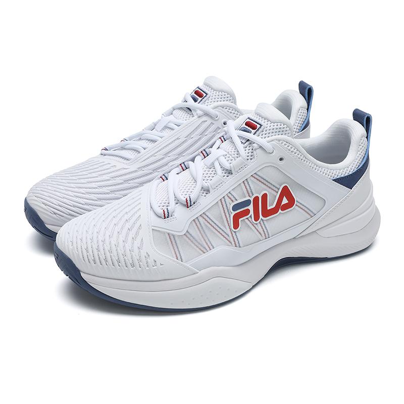 New FILA Low Top Tennis Shoes Men's FILA White A12M521509FWB